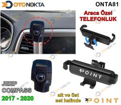 ARACA ÖZEL TELEFON TUTUCU  JEEP COMPASS 17-20 POİN