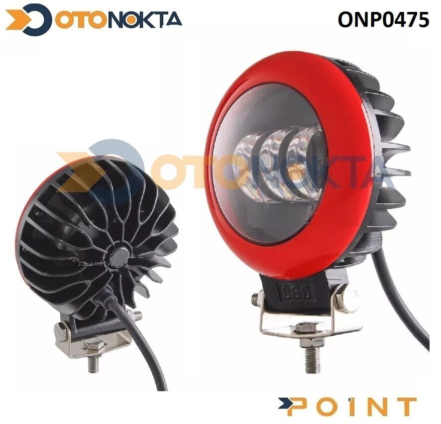 OFF ROAD LAMBA POWERLED KIRMIZI YUVARLAK POİNT
