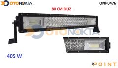 OFF ROAD SİS 405W DÜZ POWERLED 80CM POİNT