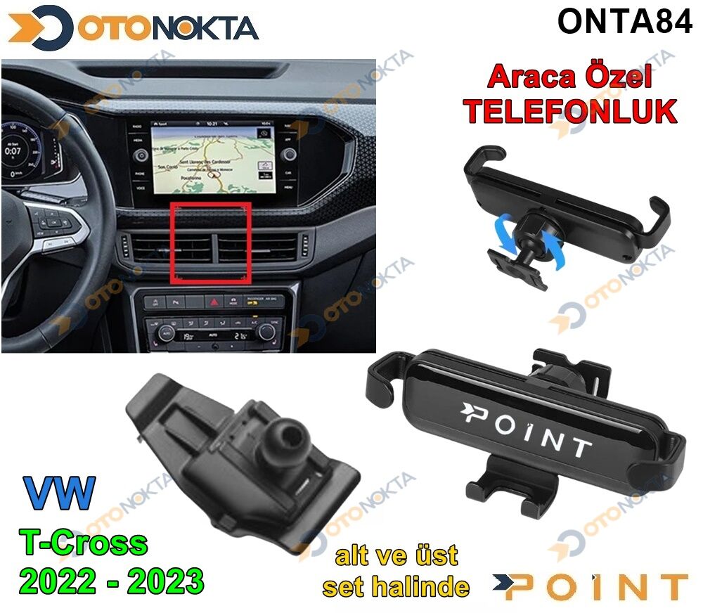 ARACA ÖZEL TELEFON TUTUCU T-CROSS POİNT