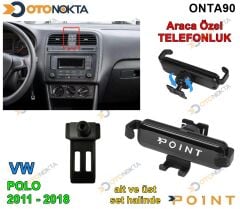 ARACA ÖZEL TELEFON TUTUCU POLO 2011-2018 POİNT