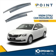 CAM RÜZGARLIĞI 4 KROMLU SKODA OCTAVİA 16-20 POİNT