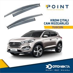 CAM RÜZGARLIĞI 4LÜ KROMLU HYUNDAİ TUCSON 16 POİNT