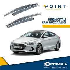 CAM RÜZGARLIĞI 4LÜ KROMLU HYUNDAİ ELANTRA 16 POİNT