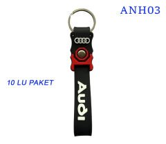 ANAHTARLIK SİLİKON 10 LU AUDİ