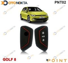 ANAHTARLIK KABI SİLİKONLU WV GOLF 8 SİYAH POİNT