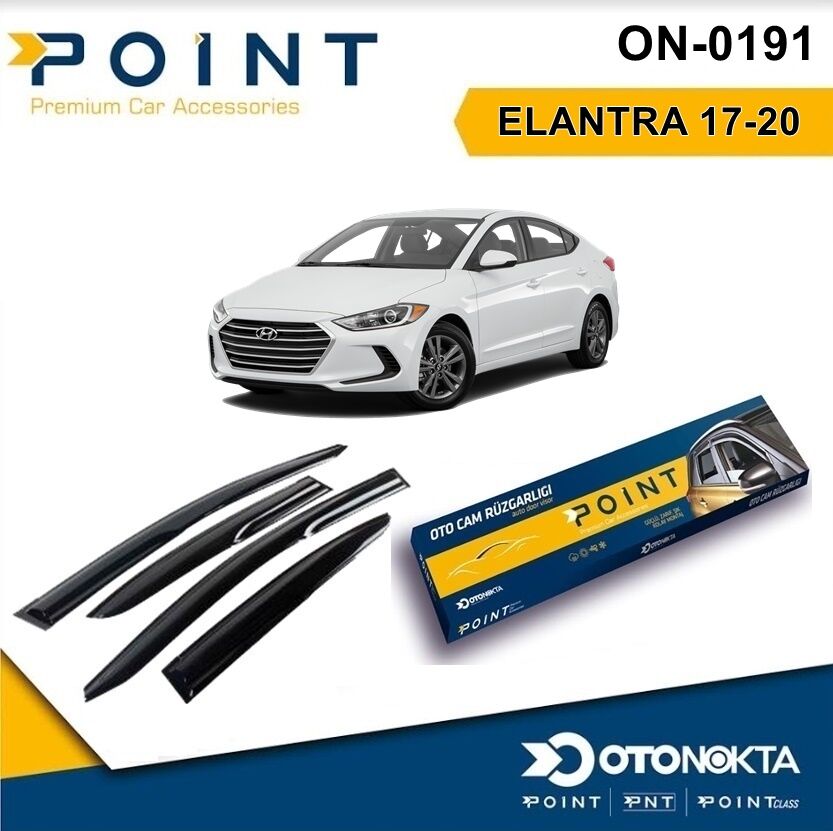 CAM RÜZGARLIĞI 4 LÜ   ELANTRA 17-20  İTHAL
