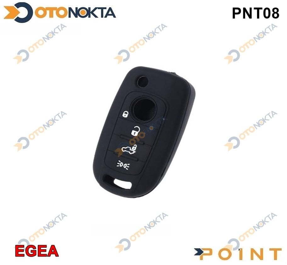 ANAHTARLIK KABI SİLİKONLU FİAT EGEA SİYAH POİNT