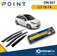 CAM RÜZGARLIĞI 4 LÜ CITROEN C3 10-14 İTHAL