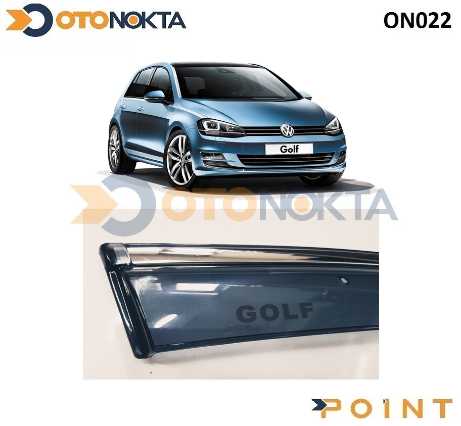 CAM RÜZGARLIĞI 4 LÜ KROMLU VW GOLF 7 POİNT