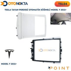 TESLA TAVAN PERDESİ OTOMATİK DÜĞMELİ MODEL Y 2021+