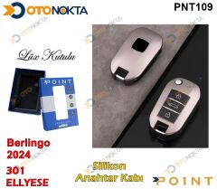 ANAHTARLIK KABI SİLİKONLU GRİ PEJO MODEL 2 POİNT