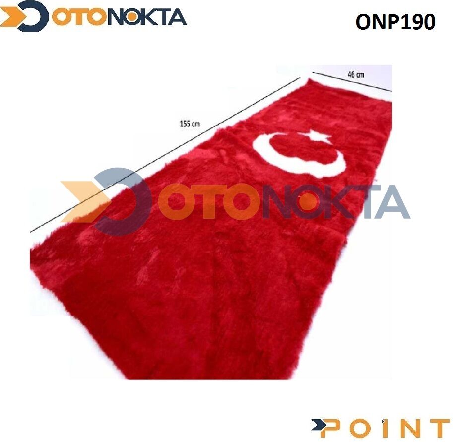 TORPİDO CAM ÖNÜ  PELUŞ BAYRAK