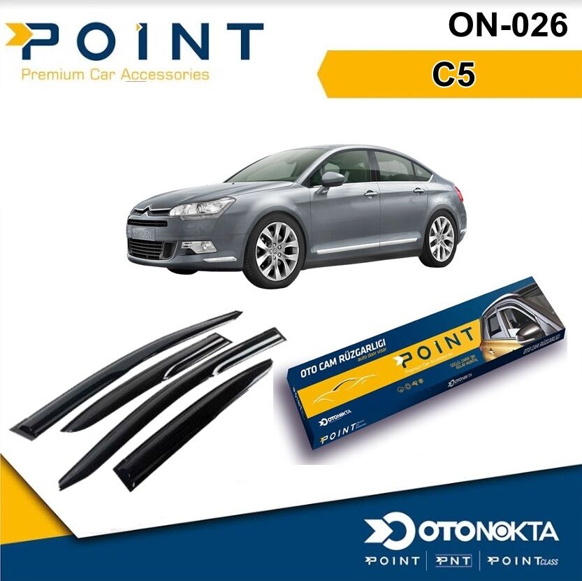 CAM RÜZGARLIĞI 4 LÜ CITROEN C5  İTHAL