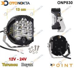 OFF ROAD SİS 5 İNÇ BEYAZ SARI 12-24 YUVARLAK POİNT