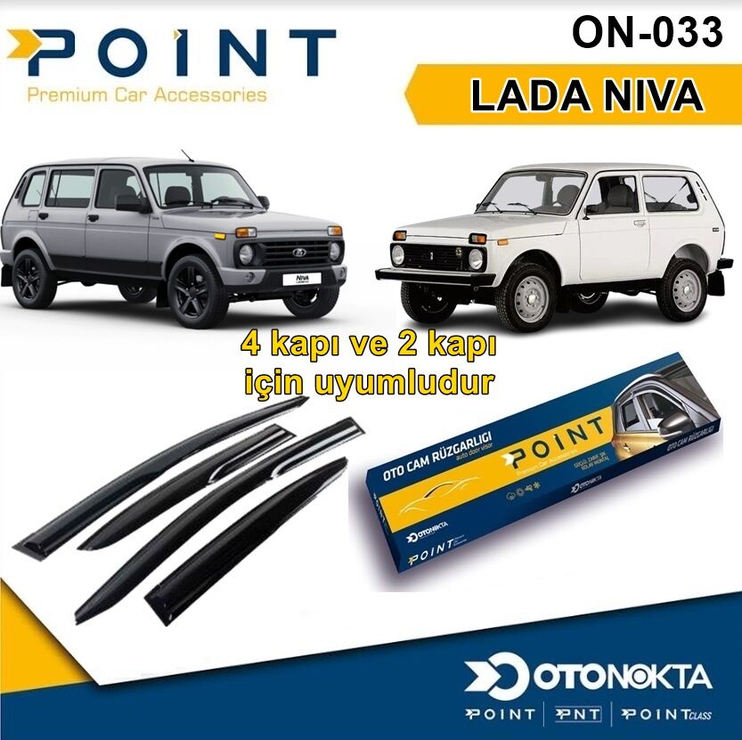 CAM RÜZGARLIĞI 4 LÜ  LADA  NİVA  İTHAL