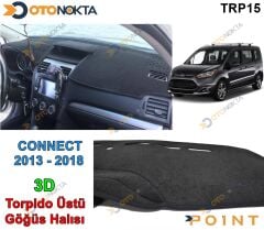 TORPİDO ÜSTÜ 3D KESİM KALIBI SİYAH CONNECT 13-18