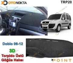 TORPİDO ÜSTÜ 3D KESİM KALIBI SİYAH DOBLO 06-12