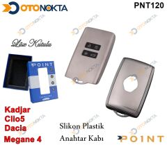 ANAHTARLIK KABI SİLİKONLU GRİ RENO MODEL 1 POİNT