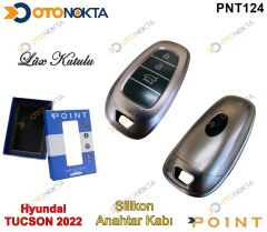 ANAHTARLIK KABI SİLİKON GRİ HYUNDAİ MODEL 2 POİNT