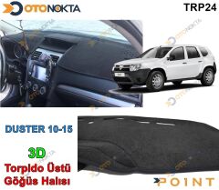 TORPİDO ÜSTÜ 3D KESİM KALIBI SİYAH DUSTER 10-15