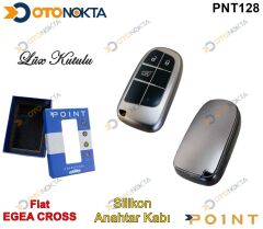 ANAHTARLIK KABI SİLİKON GRİ FİAT MODEL 2 POİNT