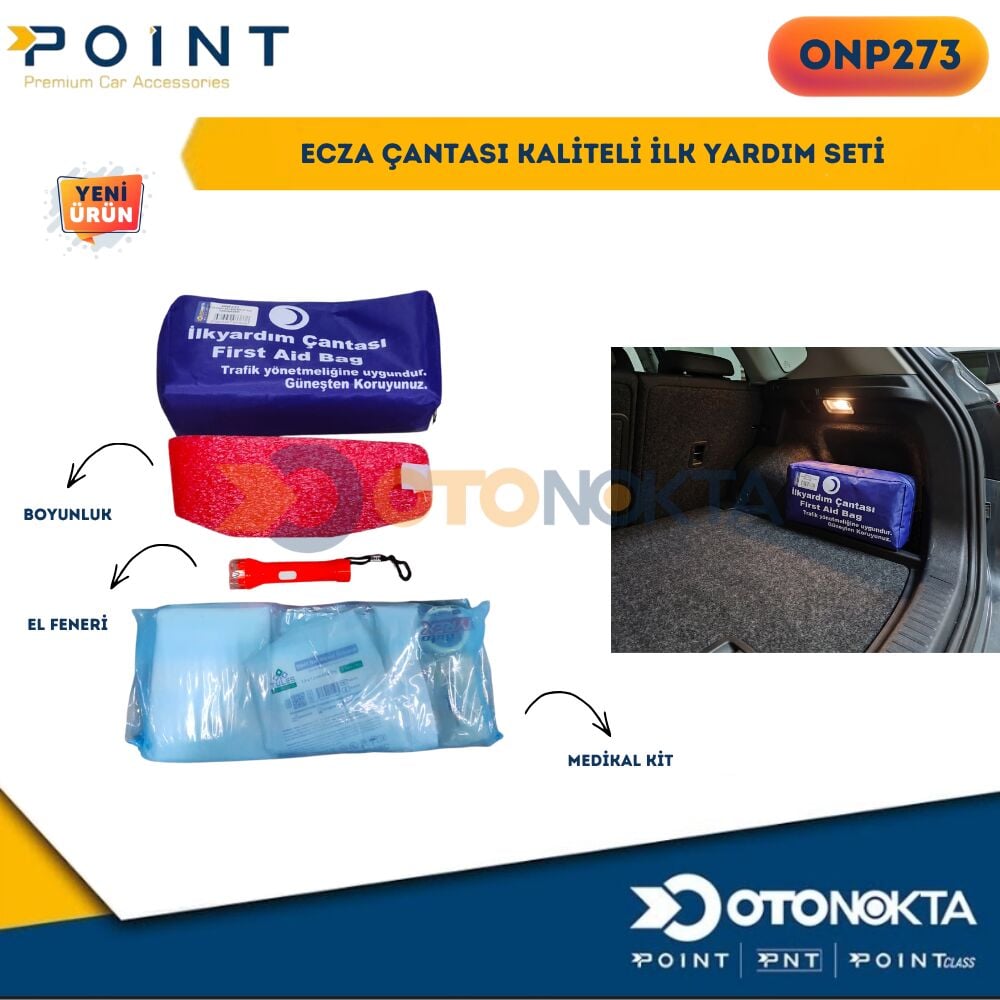 ECZA ÇANTASI KALİTELİ  İLK YARDIM SETİ