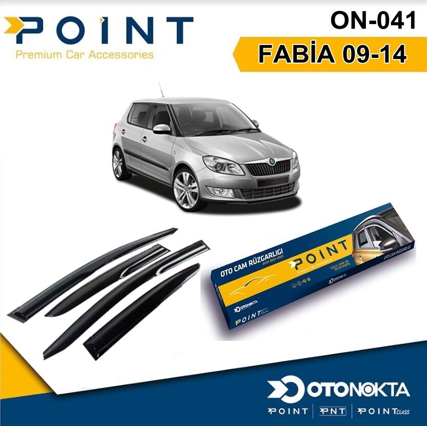 CAM RÜZGARLIĞI 4 LÜ FABİA 09-14  İTHAL