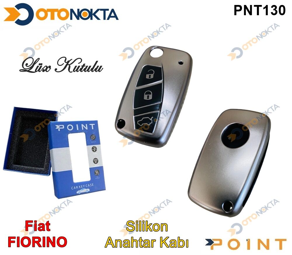 ANAHTARLIK KABI SİLİKON GRİ FİAT MODEL 4 POİNT