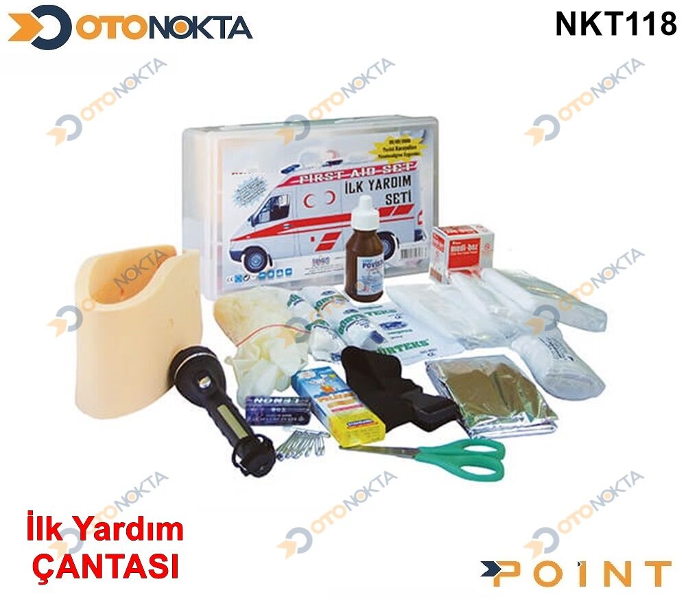 İLK YARDIM ECZA ÇANTASI KUTULU KALİTELİ