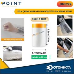 FİLM ÇEKME APARATI CAM POŞETİ 55 cm X30mt POİNT