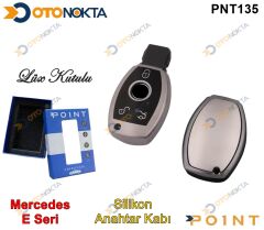 ANAHTARLIK KAB SİLİKON GRİ MERCEDES MODEL 2 POİNT