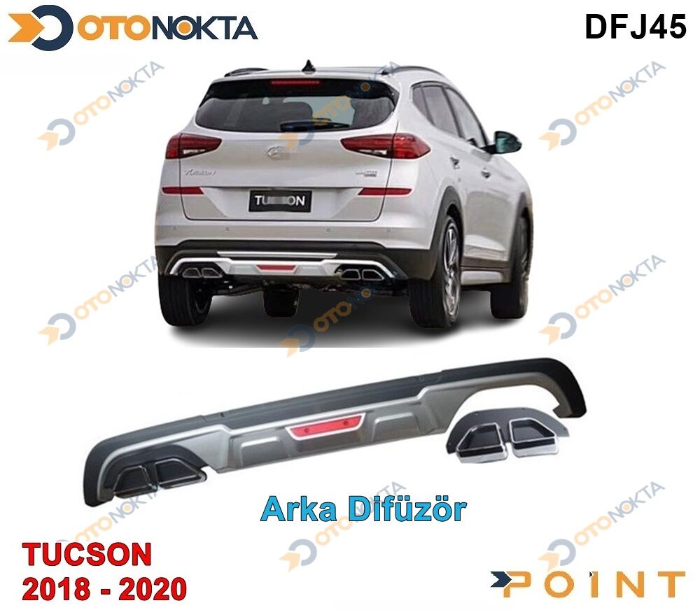 ARKA KORUMA DİFÜZÖR İTHAL TUCSON 2019-2021 POİNT