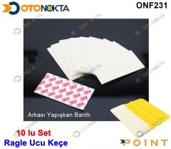 FİLM ÇEKME APARATI KEÇE UCU BEYAZ 10 LU POİNT