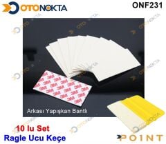 FİLM ÇEKME APARATI KEÇE UCU BEYAZ 10 LU POİNT