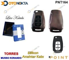 ANAHTARLIK KAB SİLİKON GRİ TORRES - MUSSO -KORANDO