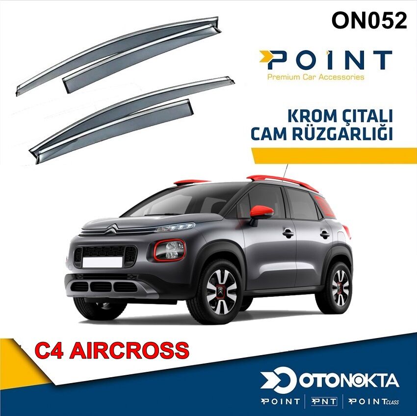 CAM RÜZGARLIĞI 4 LÜ KROMLU C4 AİRCROSS POİNT