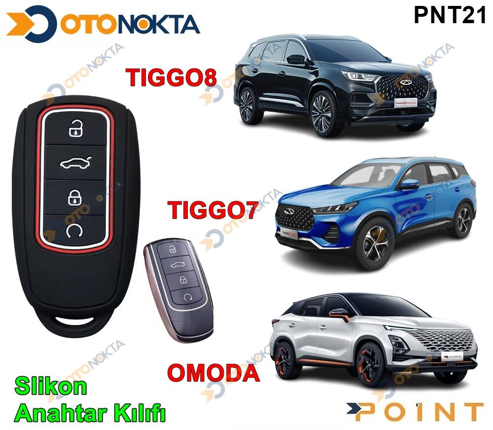 ANAHTARLIK KABI SİLİKONLU CHERY GRUBU ARAÇLAR