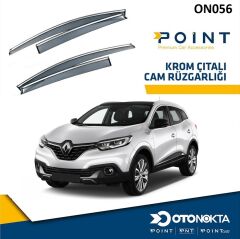 CAM RÜZGARLIĞI 4 LÜ KROMLU RENO KADJAR POİNT