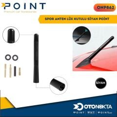 SPOR ANTEN LÜX KUTULU SİYAH POİNT