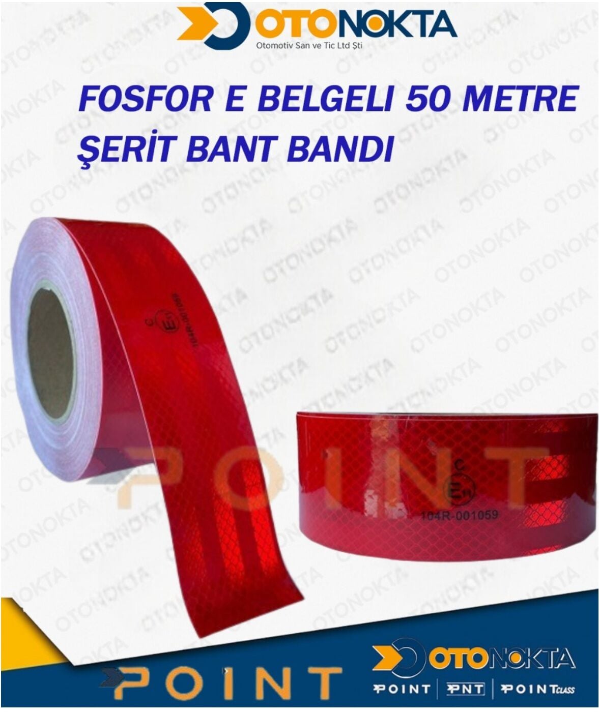 FOSFOR E BELGELİ 50 METRE KIRMIZI İTHAL POİNT
