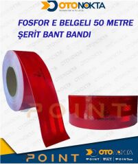 FOSFOR E BELGELİ 50 METRE KIRMIZI İTHAL POİNT
