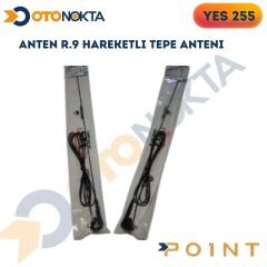 ANTEN R.9 HAREKETLİ TEPE ANTENİ YES 255